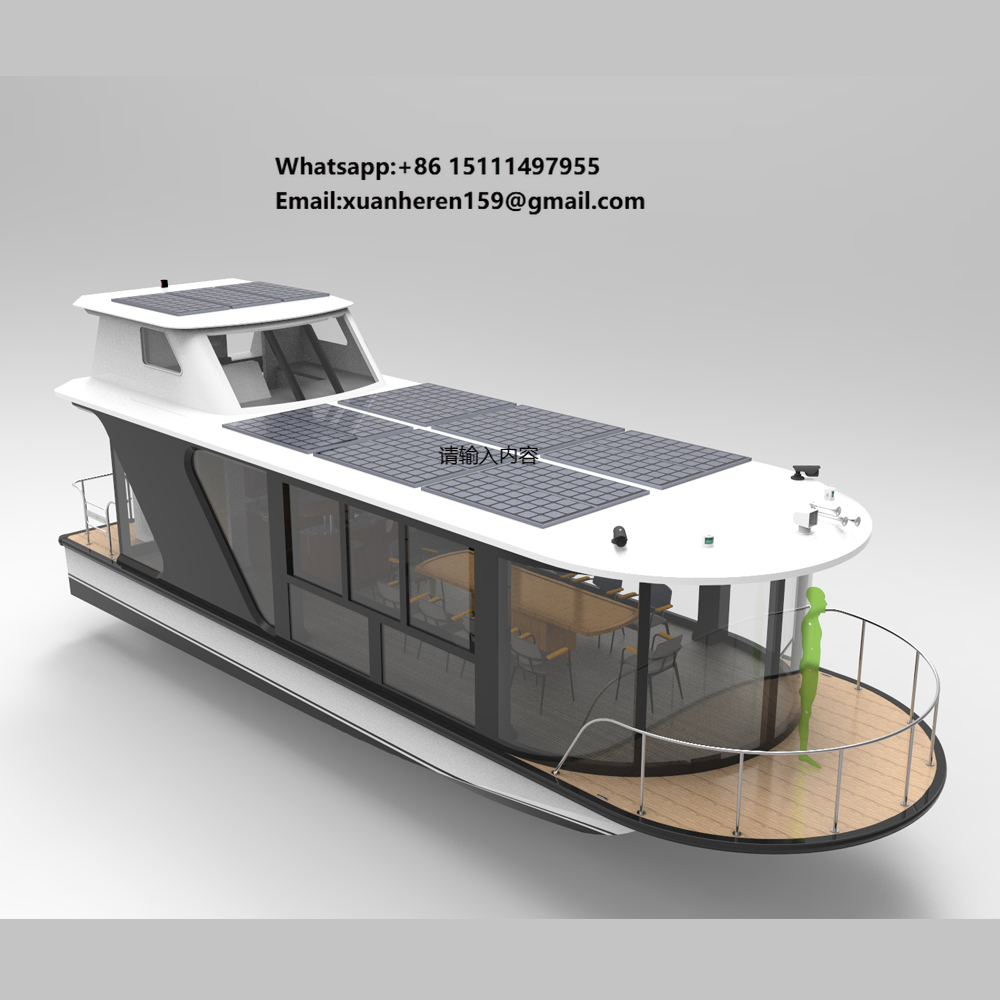 Fishing Boat Aluminum - เรือยอชท์อลูมิเนียมสุดหรูให้เช่าและขาย เรือปาร์ตี้ เรือนแพ เรือบ้าน เรือสำหรับอยู่อาศัยในแม่น้ำ พร้อมเครื่องยนต์ติดท้ายเรือ