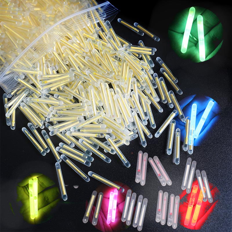 Fishing Boat Oar - 10/50ชิ้น/ล็อต2.2-4.5มม.ตกปลาตกปลา Rod Rod Dark Glow Stick