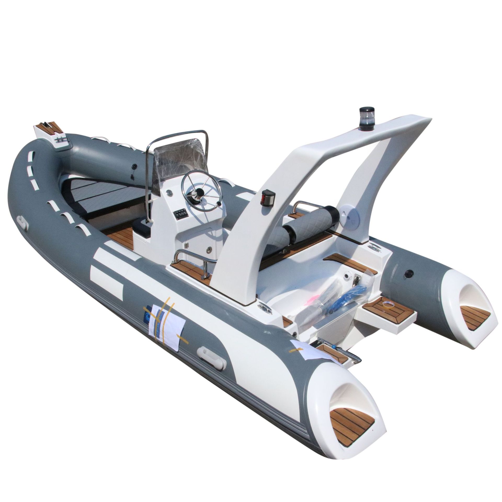 Fishing Boat Aluminum - เรือยาง Airo 4.8 เมตร แบบ Heavy