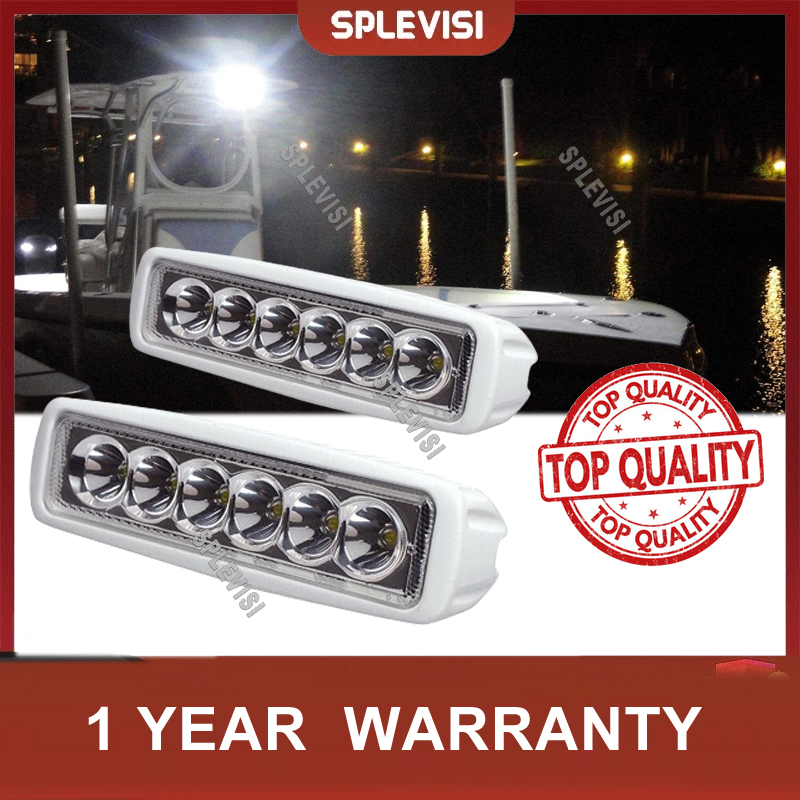 2ชิ้น12โวลต์6แอลอีดีไฟสปอร์ตไล - Fishing Boat Navigation Light บทวิจารณ์และราคา